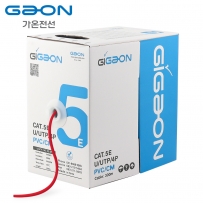 가온전선 CAT.5E UTP 케이블 300m (단선/레드) GAON CAT.5E 300M (Red)
